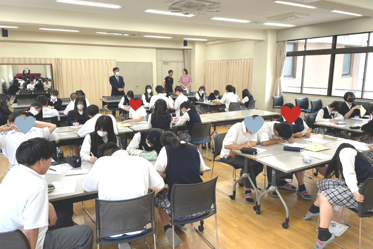学校法人D高校にて貿易ゲームを開催　名古屋　愛知